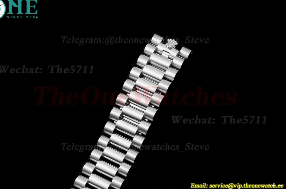 DayDate GSF 228396 SS (Tungsten Pres Dial Version) SS A3255 Silver 40mm Heavy 0427